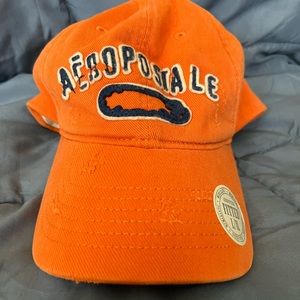 Aeropostale orange hat, unisex, size large/xl, fitted
